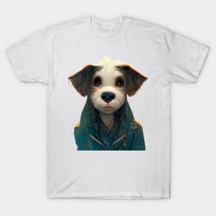 Sad Dog Watercolor T-Shirt